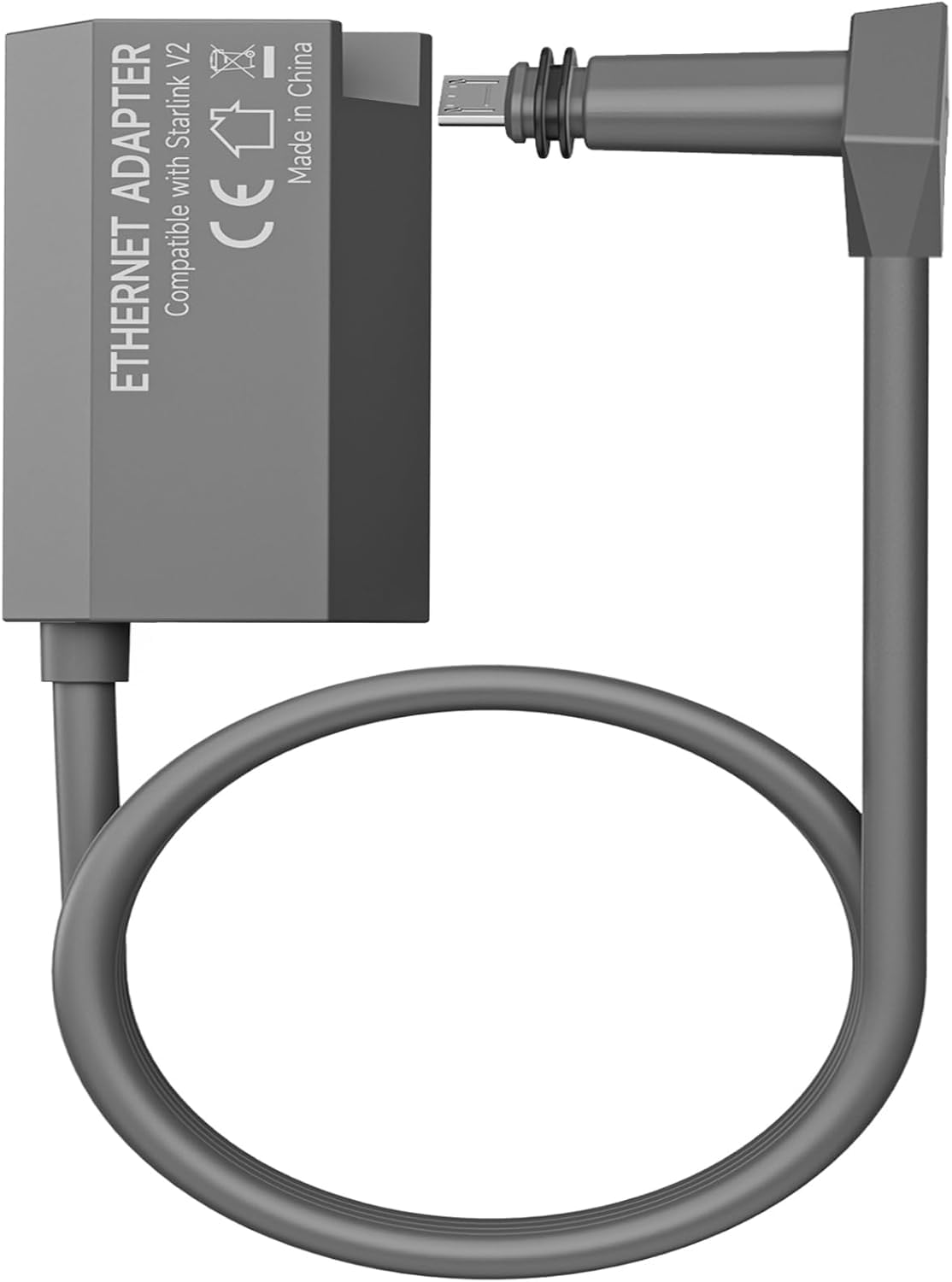 SUNTAIHO Starlink Ethernet Adapter V2 for Rectangle Dish,Starlink Ethernet Adapter for Wired External Network,Fast Stable Network Connection for Starlink Actuated Gen 2