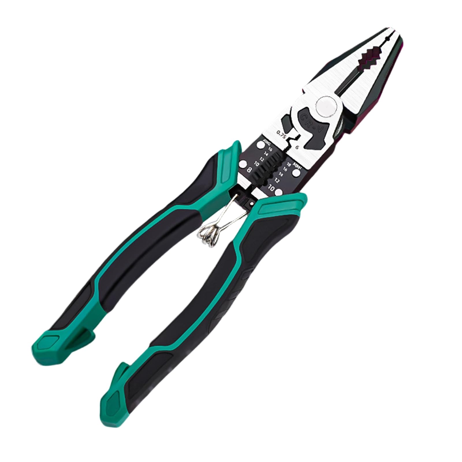 Tsophreniq Steel Wire Pliers 9Inch Heavy Duty Steel Diagonal Pliers For Wire Stripping Crimping And Electrical Tasks Pliers