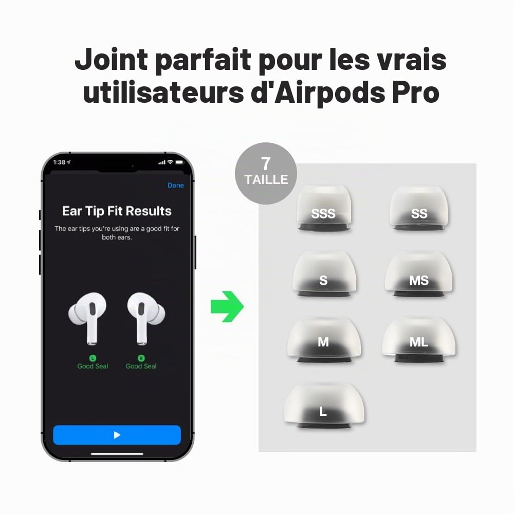 AZLA SednaEarfit Max for AirPods Pro 3 Pairs (M/ML/L)