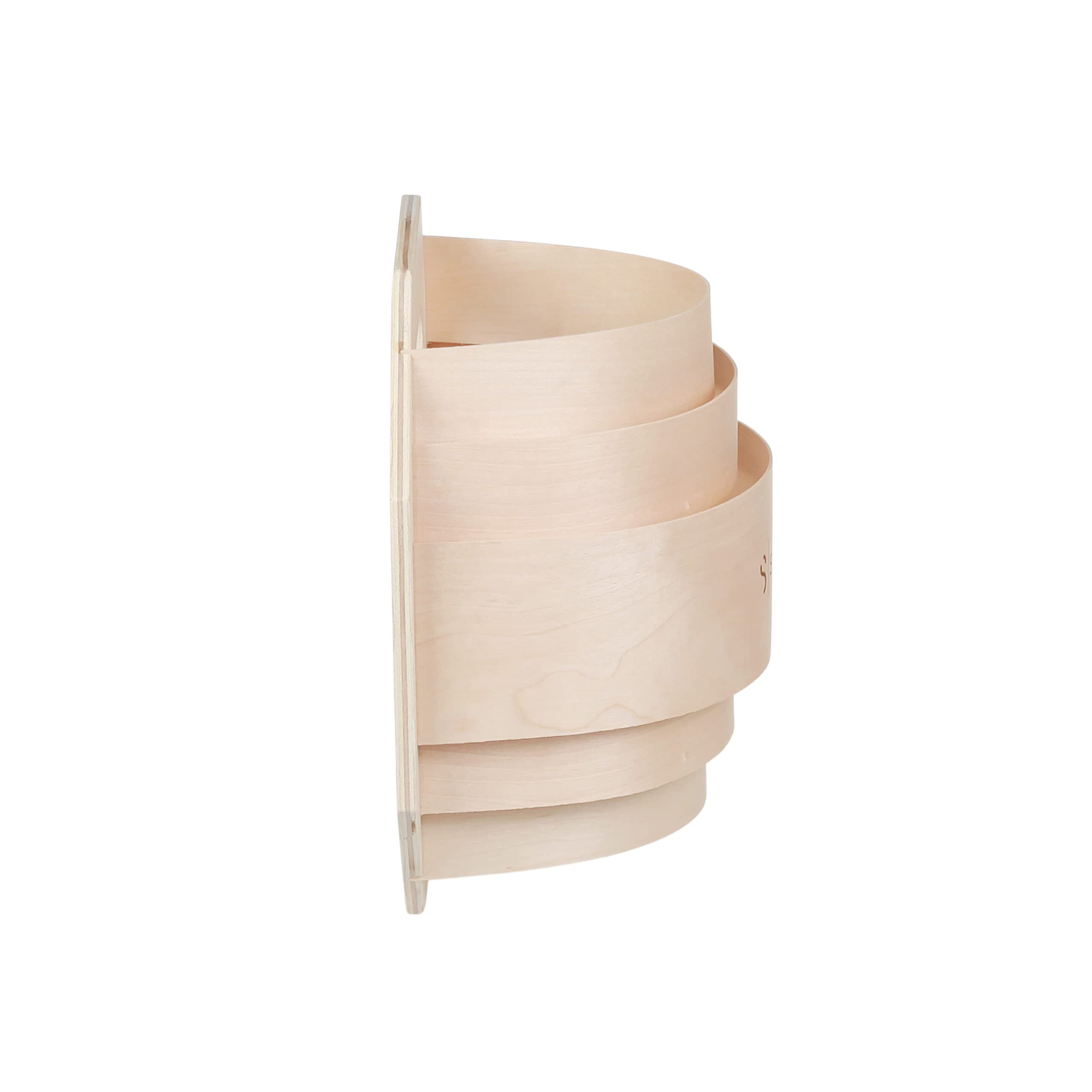 SULENO Sauna Leuchte BELLA, Saunalampe, mit Anschlusskabel | Saunaleuchte aus Holz, Wandmontage, Saunazubehör, hitzebeständig, Sauna Blendschirm mit Fassung, Licht