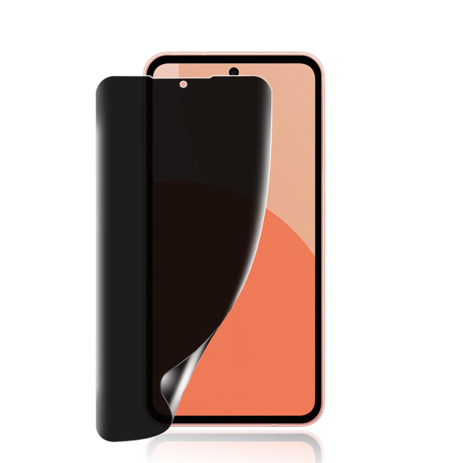 【覗き見防止】AQUOS sense 9 フィルム 指紋防止 気泡防止 TPU素材 SH-M29/SH-53E/SHG14 保護フィルム 自動吸着/ガイドツール付き/撥水撥油 アクオスセンス9 高感度ハイドロゲル保護フィルム