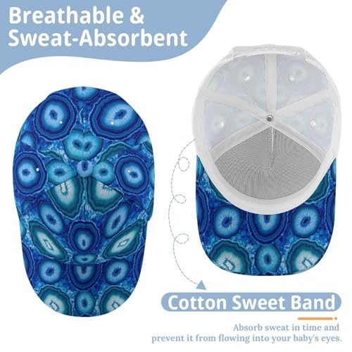 Lightweight Kids Baseball Caps for Boy Girls, Sun Hat Quick Dry Youth Performance Hat for Outdoor Activity3