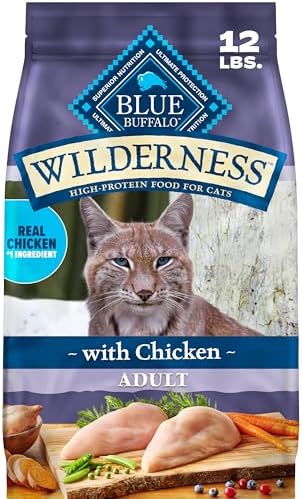 Blue Buffalo Wilderness with Chicken Natural High-Protein Grain-F...
