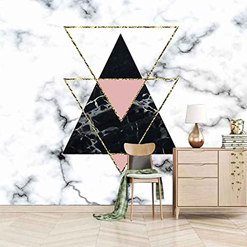 Papier peint toile masquant défauts muraux motif ardoise moderne 3D - 2
