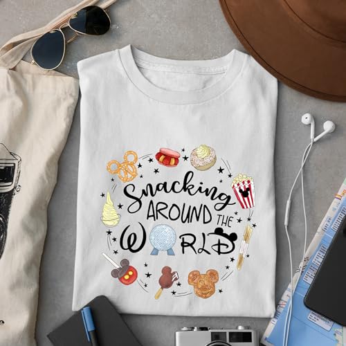 Snacking Around the World Shirt, D.isney Snacks Shirt, Magic Kingdom Snacking Shirt, D.isney Snacking Shirt, E..pcot shirt, D.isneyworld shirt2