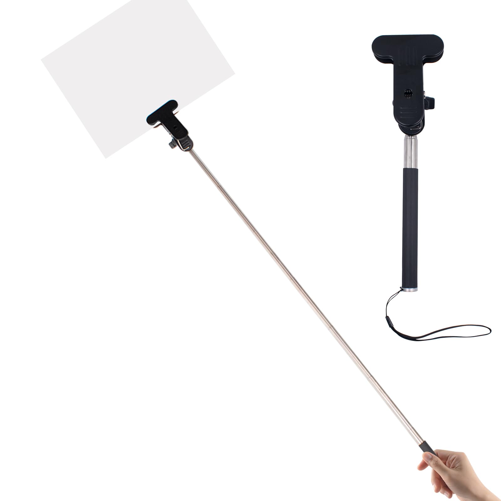 Snapklik.com : 2 PCS Handheld Adjustable Sign Holder, 7.9-37 Stainless ...