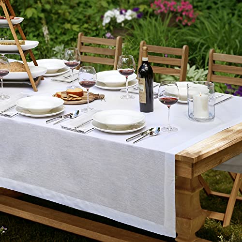 Villeroy & Boch La Classica Linen Tablecloth, Great for...