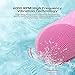 aiqiua Facial Cleansing Brush, Silicone Electric Face Brush, Waterproof, USB Rechargeable for All Skin Types, Gentle Exfoliating, Deep Cleansing, Massaging Tool The Perfect Ideal Gift