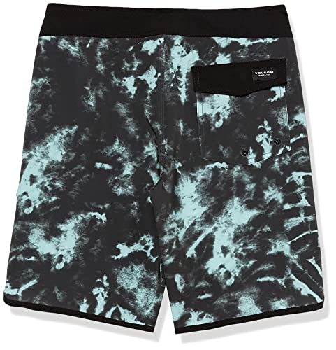 Image of Volcom Boys' Mod Psych Scallop Rinsed Black 23