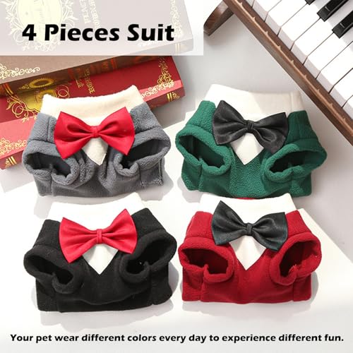 Disfraz formal para perro talla L 4 piezas miniatura 5