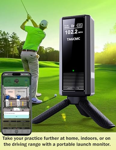Portable Golf Launch Monitor 13+ Metrics