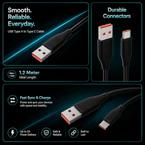 Image of AILKIN 148W 2-in-1 Car Charger with Built-in Cable, 100W QC USB-A + 48W PD USB-C Fast Charging Car Adapter, Compatible with iPhone 16 /15 /14 /13, Samsung Galaxy, iPad, Smartwatch, Earbuds, Power Bank