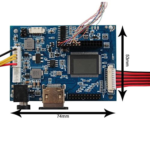 Image of VSDISPLAY 10.4 Inch 1024x768 LCD Screen LTD104EDZS with Driver Board | Aspect Ratio 4:3 Display Screen,Supports H /D Video Input