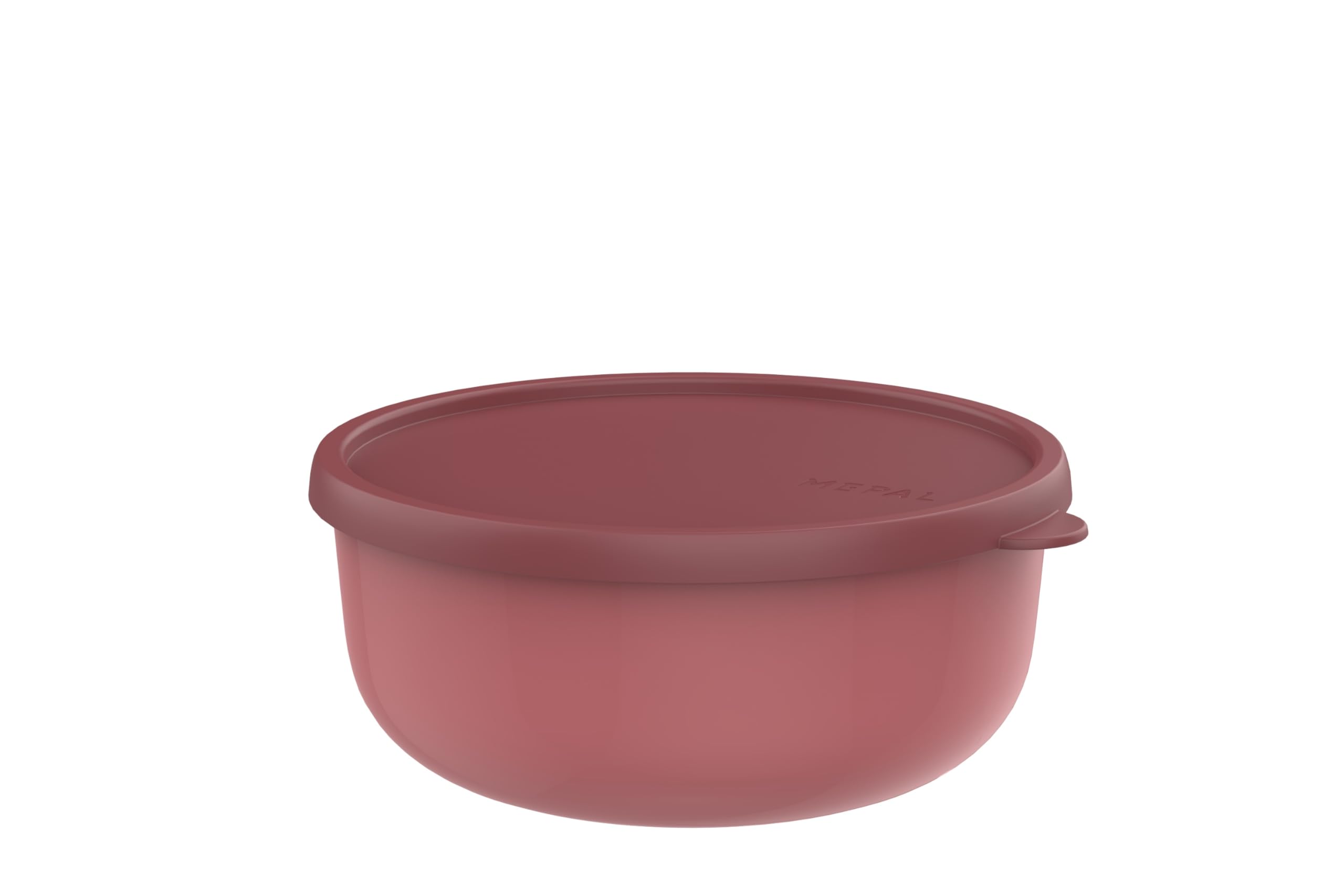 Mepal Microwave Container Lumina, Food Storage Containers with Lid Suitable for Fridge, Freezer, Steam Oven, Microwave and Dishwasher, Kitchen Storage Bowls, Bowl with Lid, 1500 ml, Vivid mauve