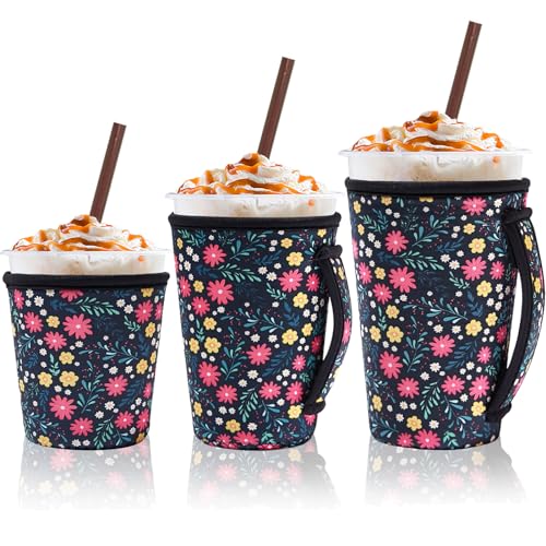 LLTDMEST Reusable Coffee Sleeve, Neoprene Sleeve, Fits 16-32oz Hot/Cold Cup