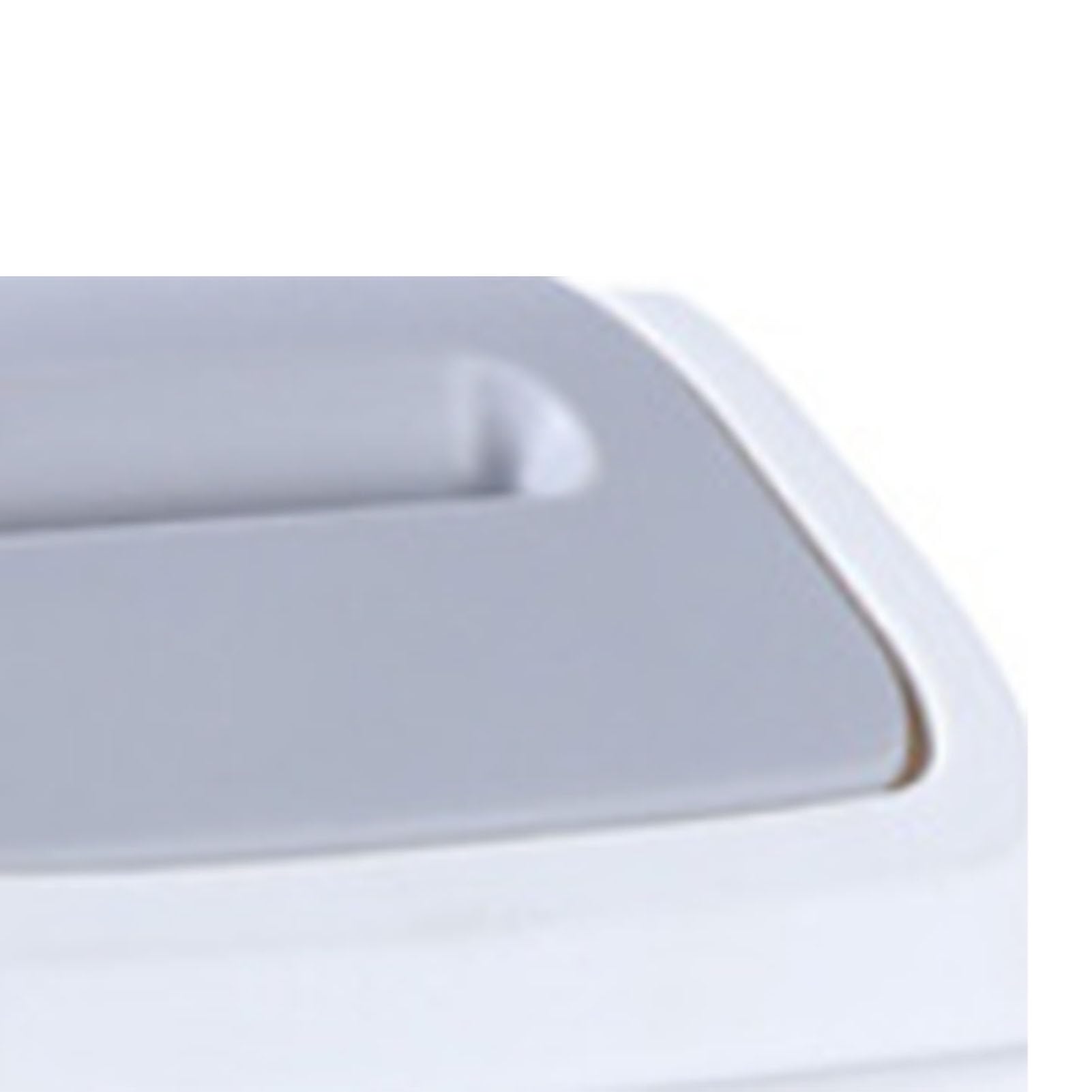 2Pcs Poubelles À Couvercle Pivotant, Poubelle À Couvercle Pivotant À 360 Degrés En Plastique