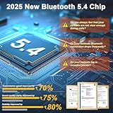 Wireless Earbuds, Ear Buds Bluetooth 5.4 Headphones 2025 with ENC Noise Cancelling, Bluetooth Earphones 48H Playtime Wireless Earphones HiFi Stereo, in Ear Headphones IP7 Waterproof/USB-C Fast Charge - Image 2