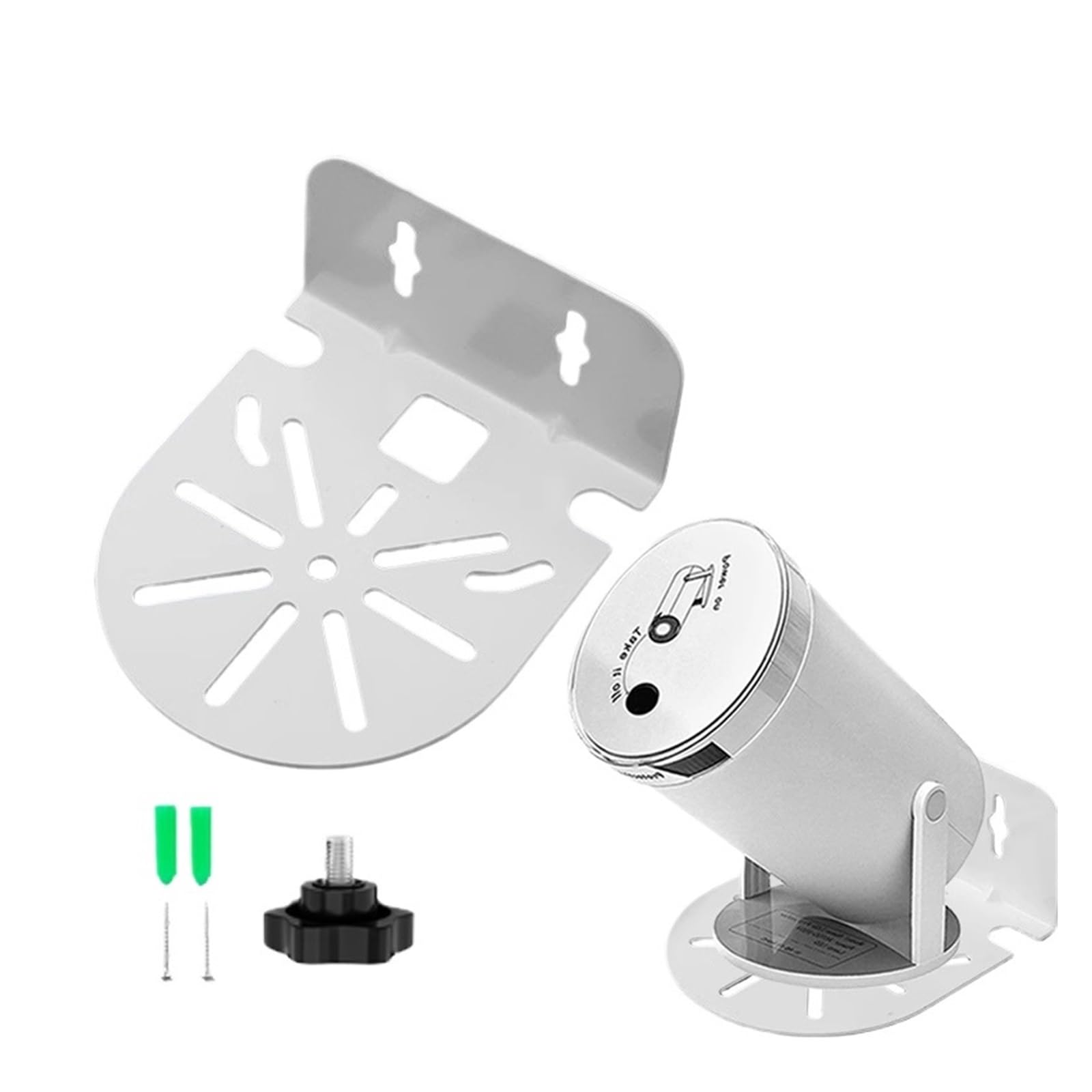 Soporte for Proyector, Compatible con Huaweishi, Soporte De Pared HY300 Pro | Soporte de montaje en pared metálico multiusos for instalación de proyectores(DT15)