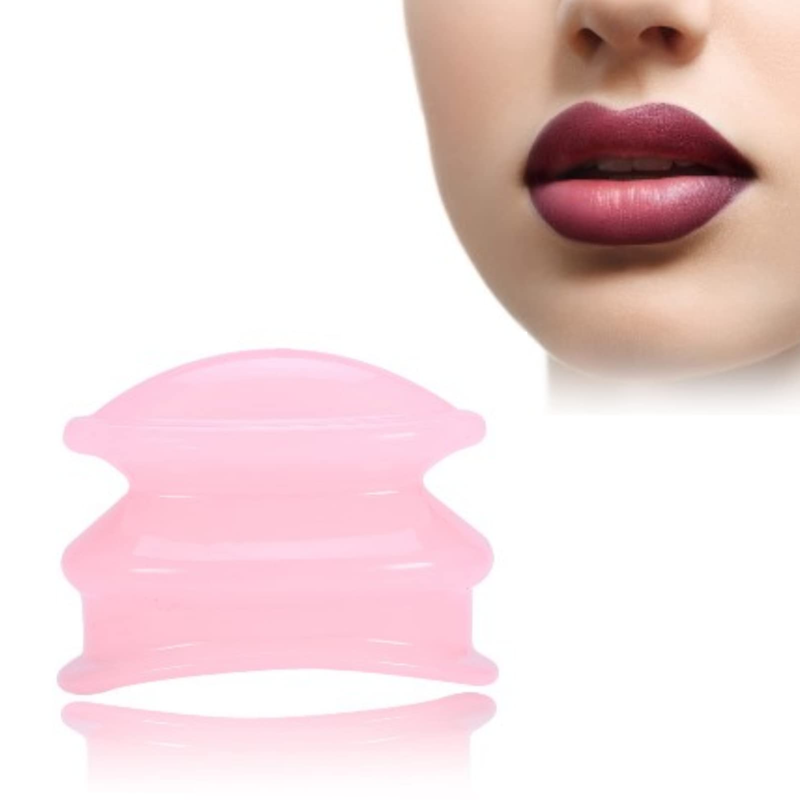 POKLO Lip Suction Plumper Tool, Lips Enhancer, Lip Self Suction Device Lip Plumping Tool Lip Trainer Lip Beauty Tool Lips Enlargement Tools Makes Your Lip Looks More Full Sexy for Women Girls