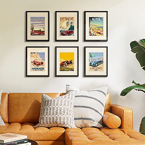 upsimples-12×16-Picture-Frame-Set-of-5-Display-Pictures-85×11-with-Mat-or-12×16-Without-Mat-Wall-Gallery-Photo-Frames-Black upsimples 12×16 Picture Frame Set of 5 Display Pictures 85×11 with Mat or 12×16 Without Mat Wall Gallery Photo Frames Black