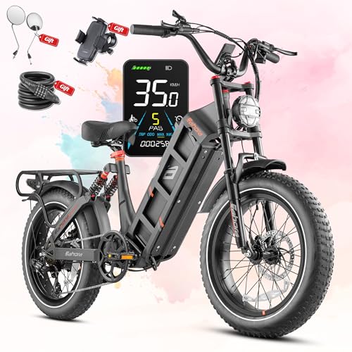 eAhora 2026 Juliet 31Mph Electric Bike for Adults Peak 1200W Ebike 48V/60Ah 100-200Miles Long Range...
