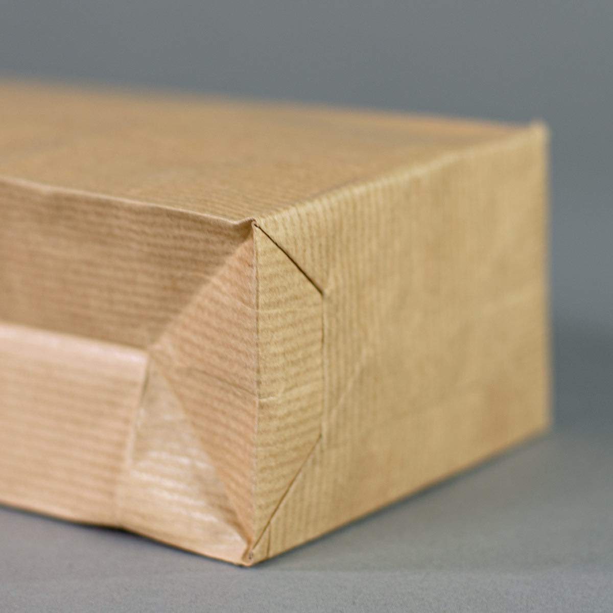100 x Flaschentaschen braun 9,5+6,5x38 cm | Flaschentüten | Geschenktüte Flasche Wein | Weintaschen | HUTNER