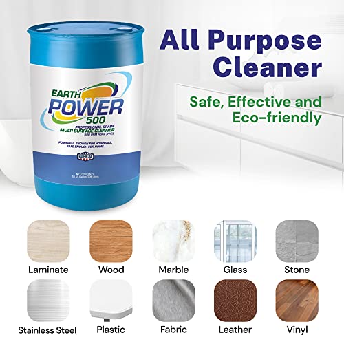 Image of Earth Power Hypochlorous Acid 500 PPM Multipurpose Cleaner - 50 Gallon