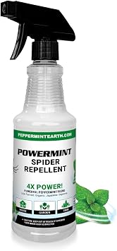 Powermint 16 Oz Peppermint Oil Spider Repellent Spray