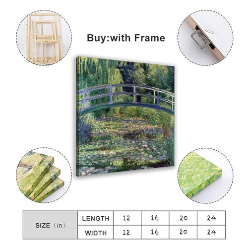 Nénuphars japonais Claude Monet cadeau idéal pour amateurs d'art et peinture