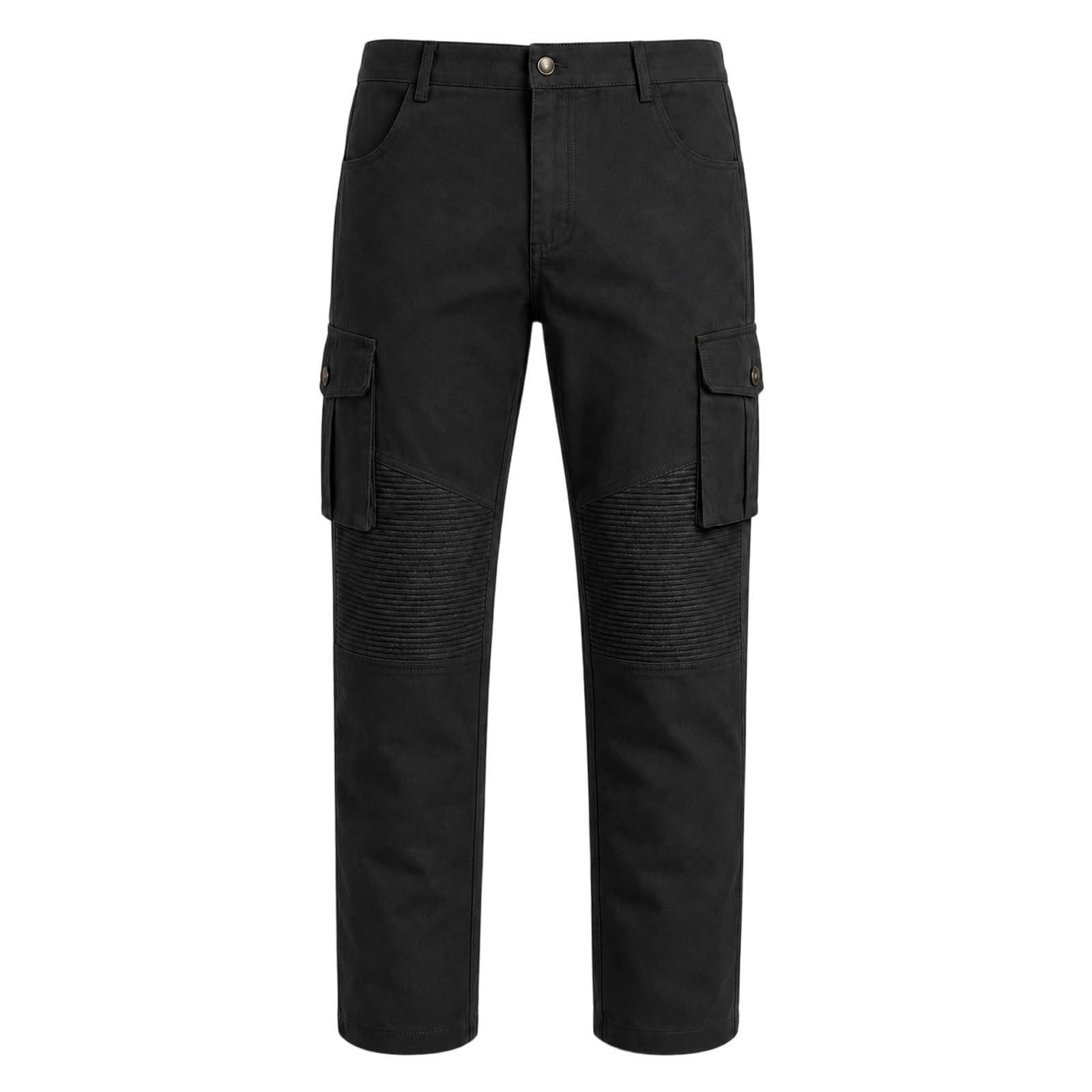 Tuta da jogging da uomo, pantaloni cargo e camicia da lavoro | Con abbottonatura, multitasche, robusto, per giardinaggio, fai da te, all'aperto, leggero, comodo, traspirante