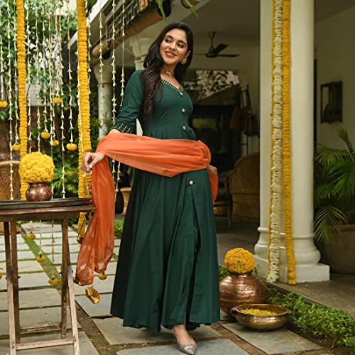 Image of ANNI DESIGNER womens Kurta with Dupatta
