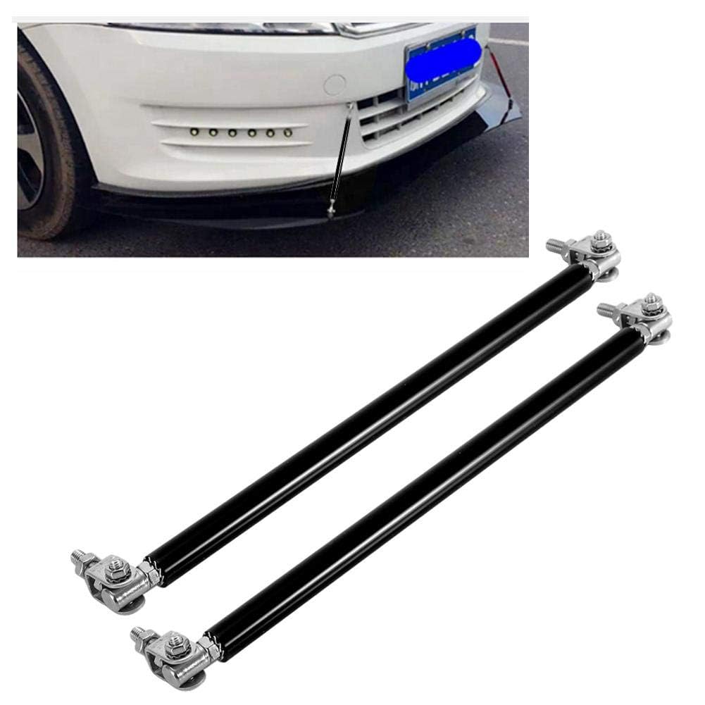 Bumper Lip Strut, 1 paio 20cm Car Anteriore Bumper Supporto Bar Strut Car Modification Support Rod(Black)