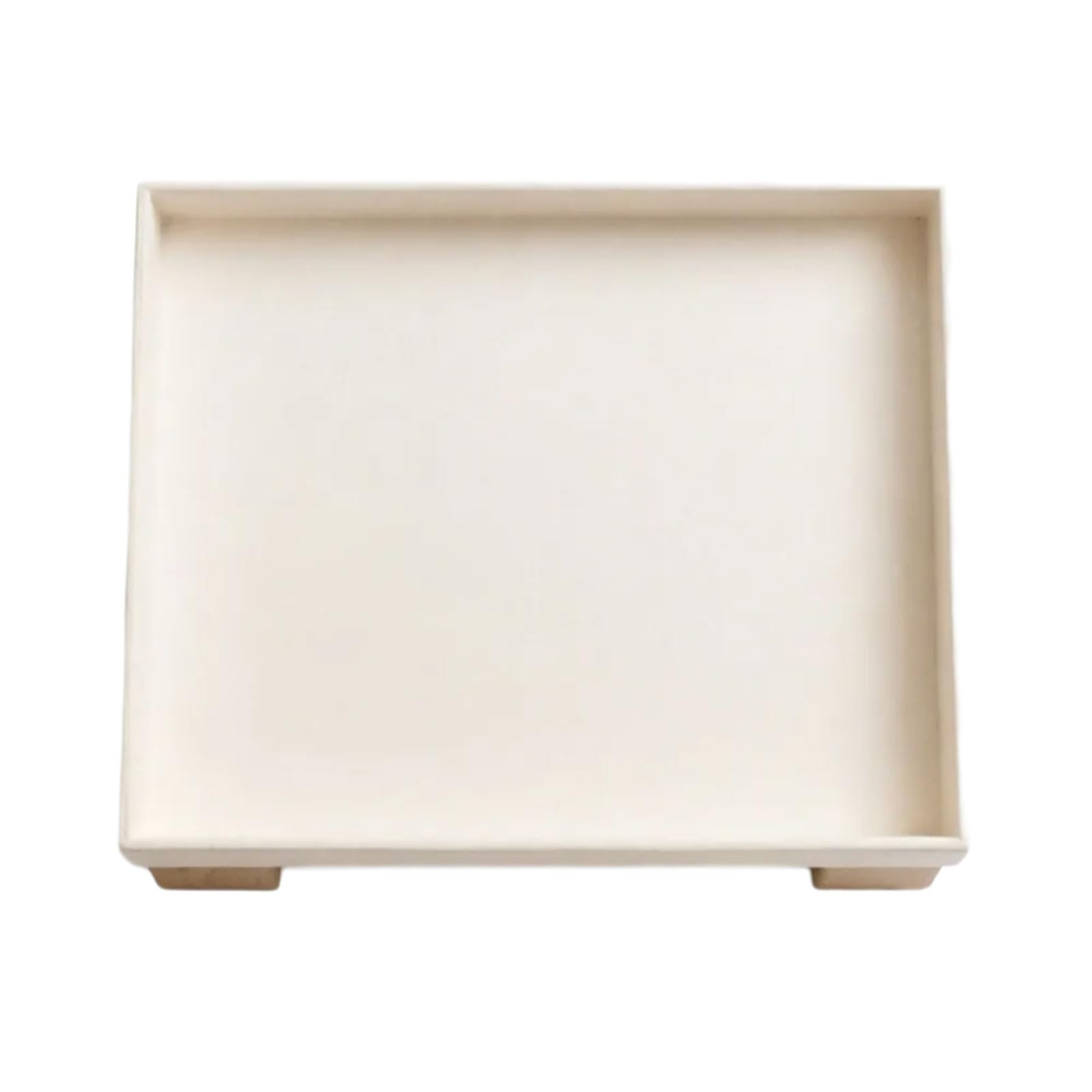 PANFHGFG Handcrafted Wood Square Desk Organizers with Sturdy Construction in Multiple Size Addition Storage Box for Offices