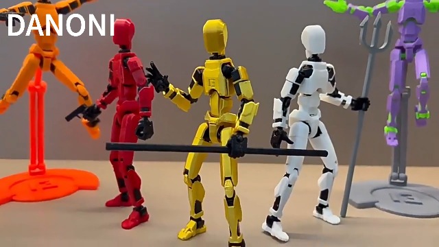 Amazon.com: DANONI Titan13 Action Figure,Lucky Robot 13 Action