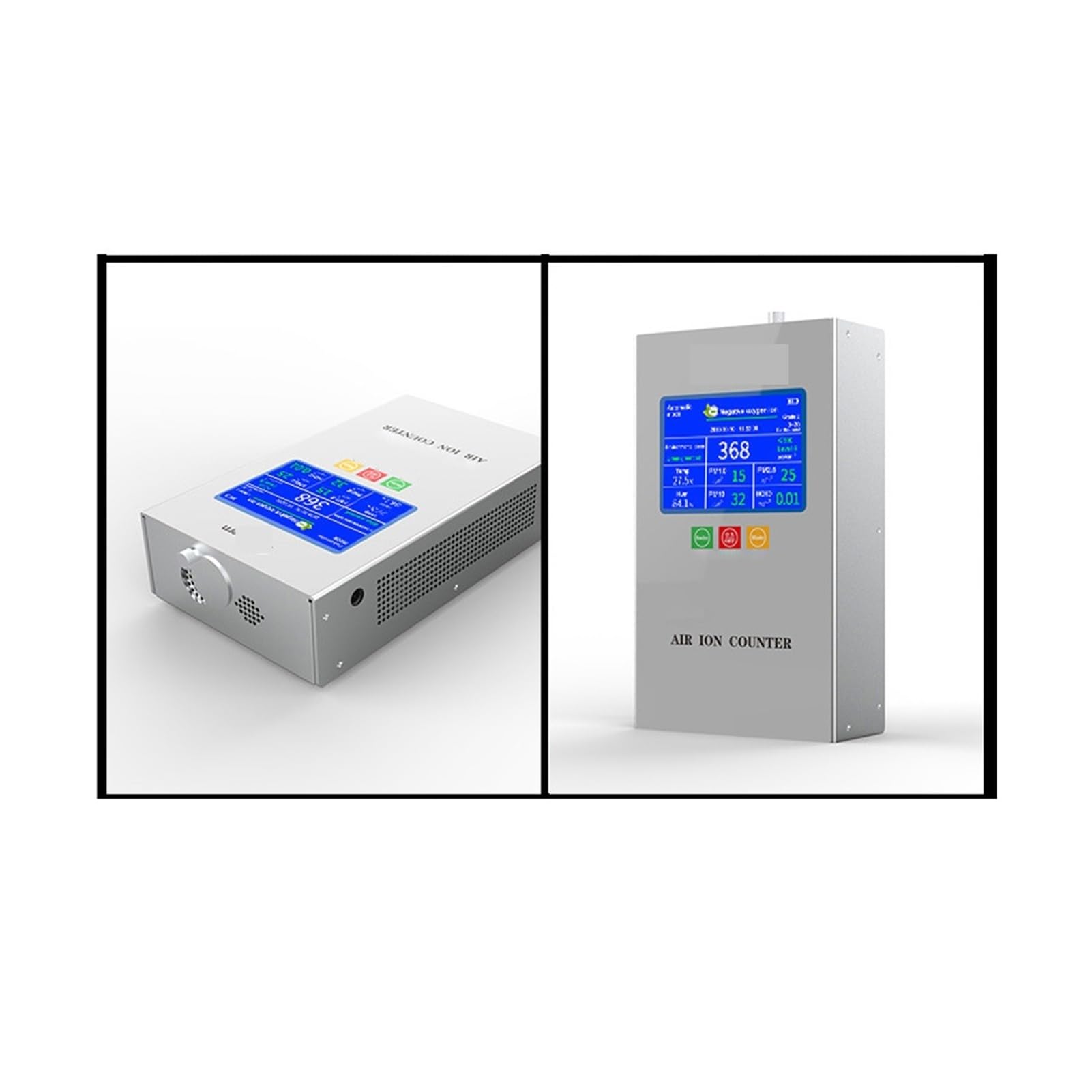 Gasdetektor, PM2.5 Multifunktionales Haushalts-Instrument zur Erkennung der Luftqualität in Innenräumen, Kohlendioxid, Formaldehyd, Staub, Dunstdetektor, Dunstmessgerät für Arbeit, Zuhause