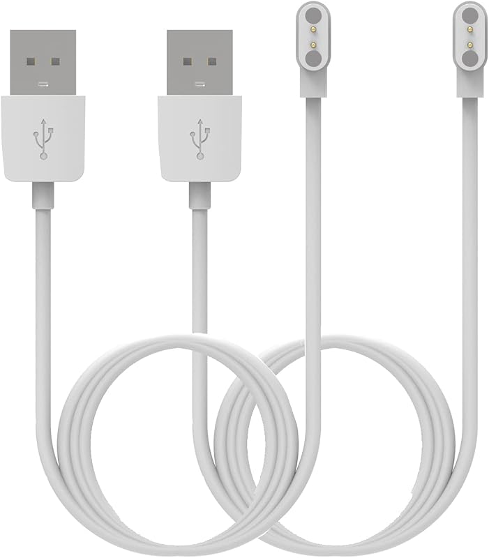 E ECSEM Cable de carga compatible con Hero Band III Cargador de repuesto Cable USB Cargador Adaptador de base para Hero Band iii B85 Cargador de reloj inteligente solamente