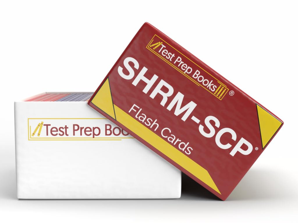 SHRM SCP Study Cards: SHRM SCP Exam Prep 2026-2027 with Practice Test Questions [Full Color Cards]