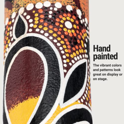 Meinl Percussion Rs1R-M 24" Medium Bamboo Rain Stick With Long Trickle Effect And Hand Painted Design,24" Rain Stick (Red) #TOP2