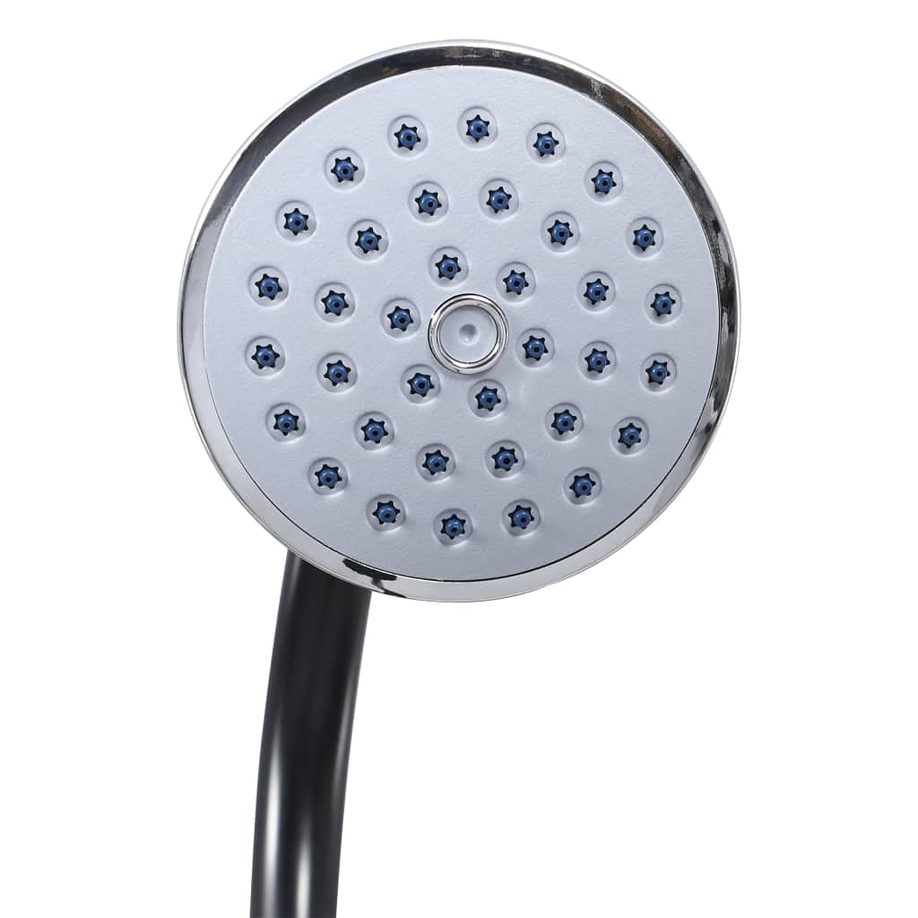 Douche Solaire de Jardin avec Pommeau de Douche, Douche de Piscine Extérieur, Température Réglable, 8 L