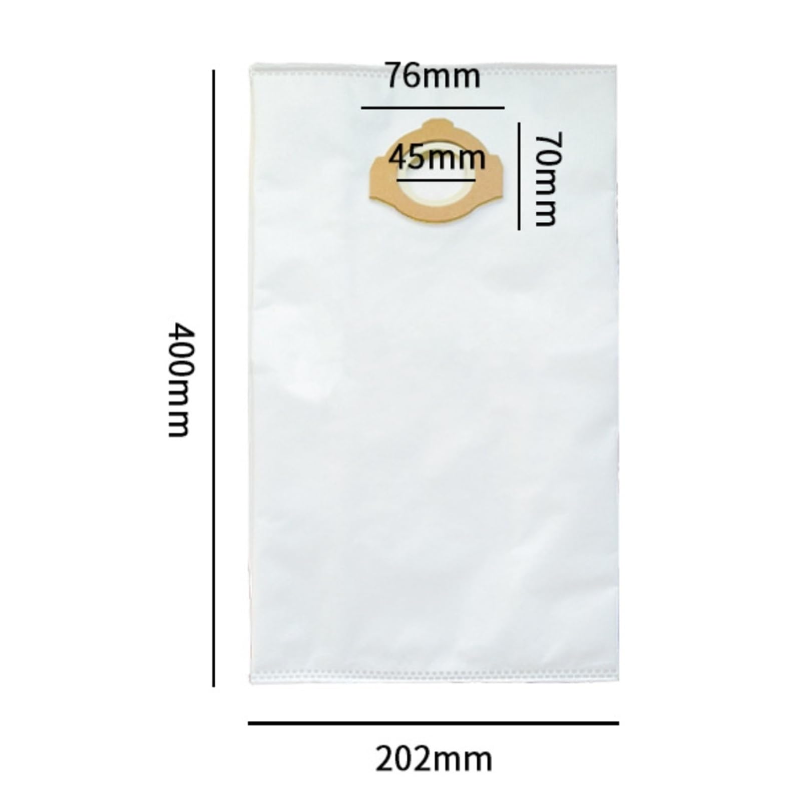 Bolsas For Aspiradoras 0960-20 0960-21 M12 De 1,6 Galones (4/10/20 Unidades)(20 PACK)