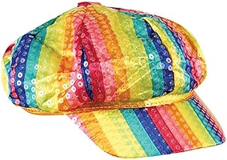 sowest 70S Sequined Hat Multicoloured