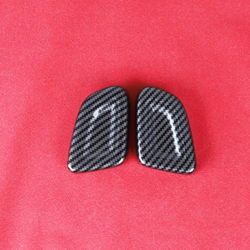 Image of for Volvo XC90 560 XC60 XC40 590 V60 V90 Interior Accessories car Gear Shift Knob Panel Cover ABS Carbon Fiber Pattern Sticker (Classic)