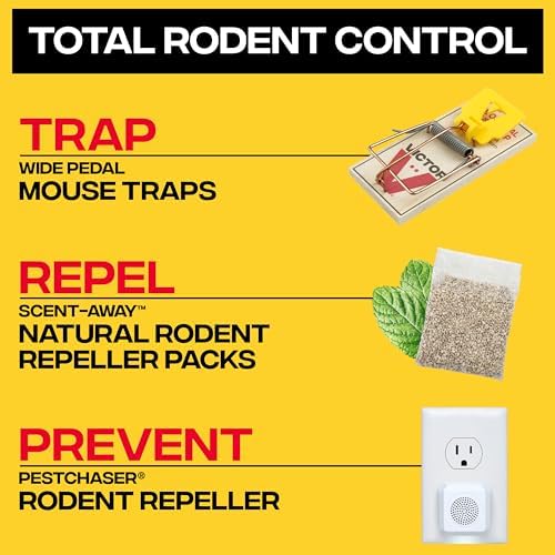 Victor M035-12 Plastic Pedal Easy Set Sustainably Sourced FSC Wood Snap Mouse Trap - 12 Traps — view 7