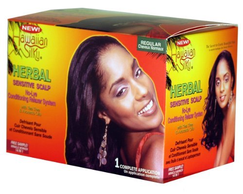 Hawaiian Silky Herbal Relaxer System - Regular 1 Application by Hawaiian Silky