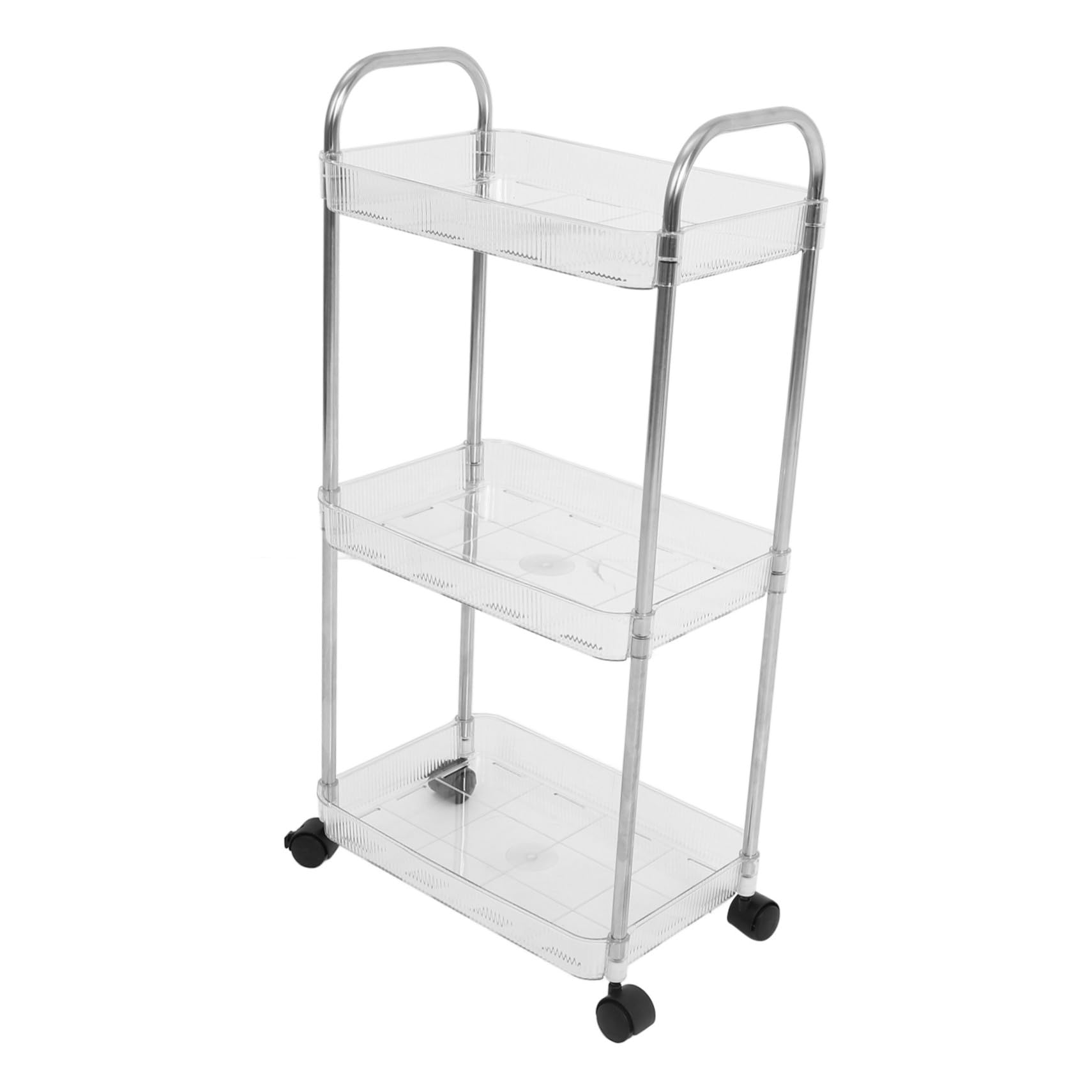 Chariot de rangement pour salon de beauté et salle de bain étagère mobile