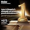 Haier I-Pro Serie 5 Asciugatrice 11 Kg, Libera Installazione, Carica Frontale, Classe C, 11 programmi, Partenza Programmabile, Vapore, AxLxP 85x59,6x65 Bianca - HD110-A3959E-IT
