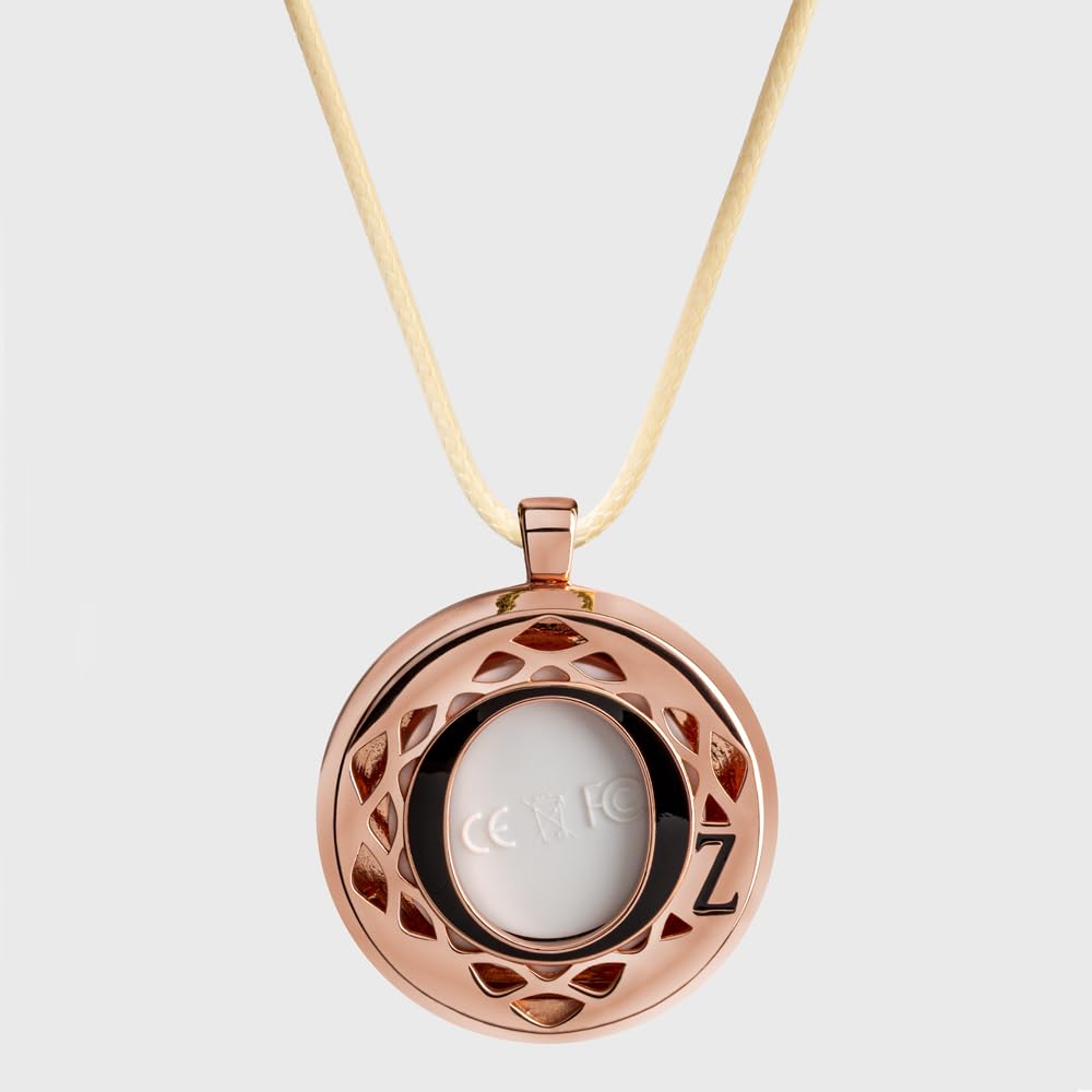 Bouton d'alerte MONSHERIF + Pendentif Arbre de Vie doré rosé : L’élégance et la Technologie réunies dans Un Bijou connecté Discret