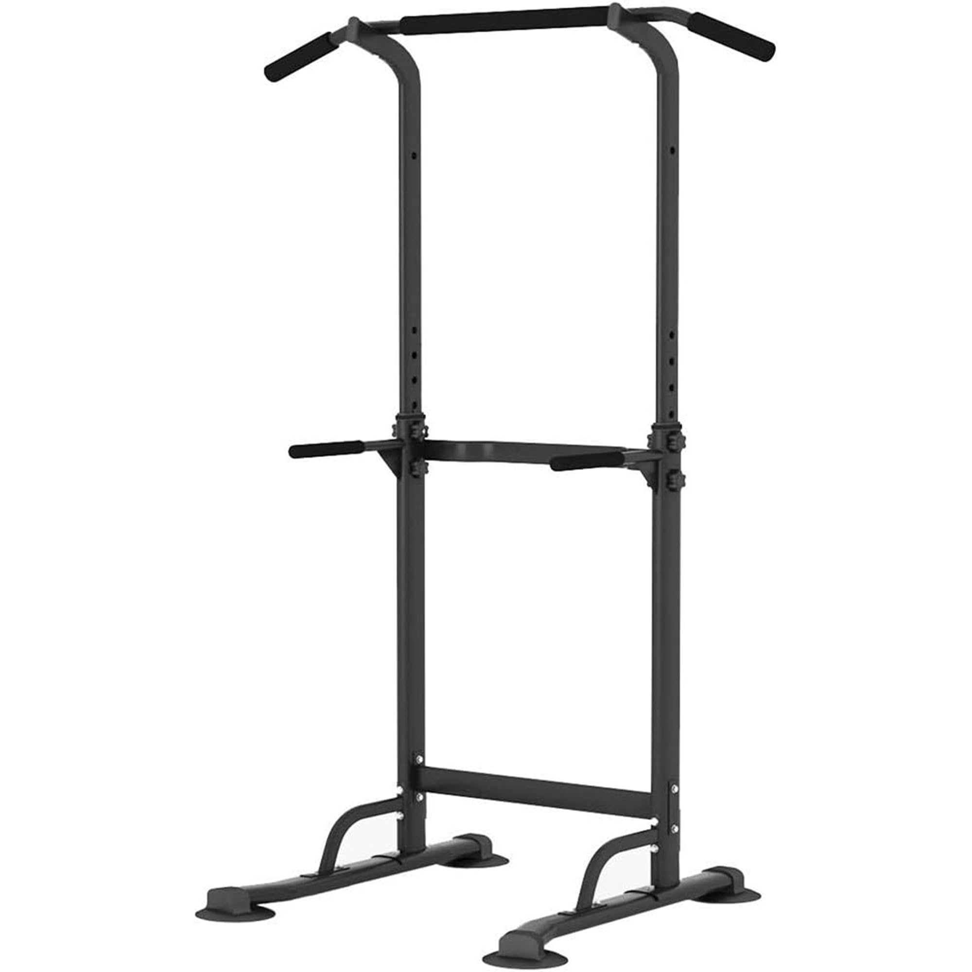 SogesHome pull-up bar power tower training equipment for home gym dip station in adjustable height dip stands bar training body training, NSD- PSBB005-01