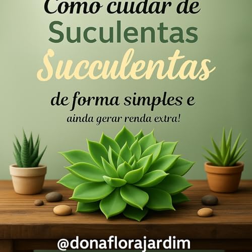Como cuidar de suculentas de forma simples e ainda gerar renda extra (Portuguese Edition)
