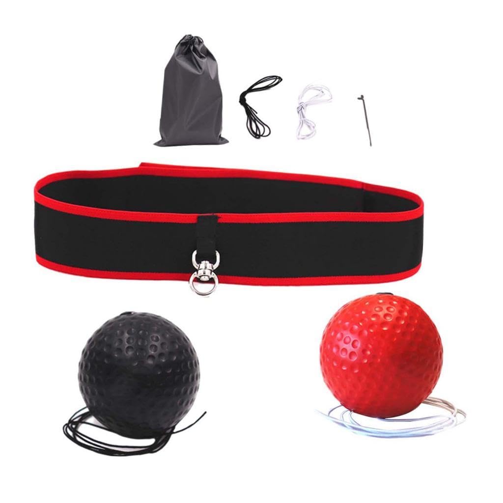 Speed Reflex Ball Headband MMA Boxing Training Punch Boxing Exercise|Punching Bags-image-41